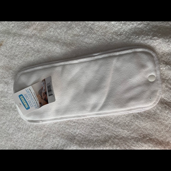 Thirsties Stay Dry Duo Insert White Size One Newborn 6-18 Lbs Cotton Hemp

New - Picture 1 of 3